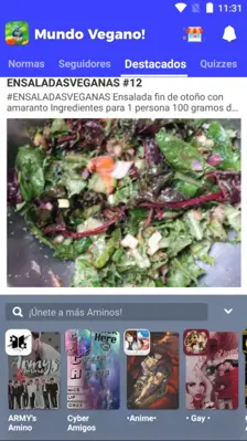 Mundo Vegano android App screenshot 1